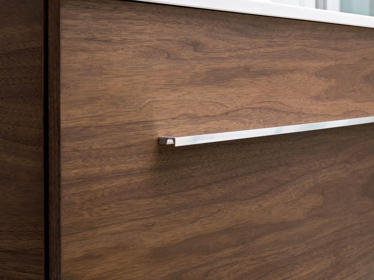 Bois porte contemporaine