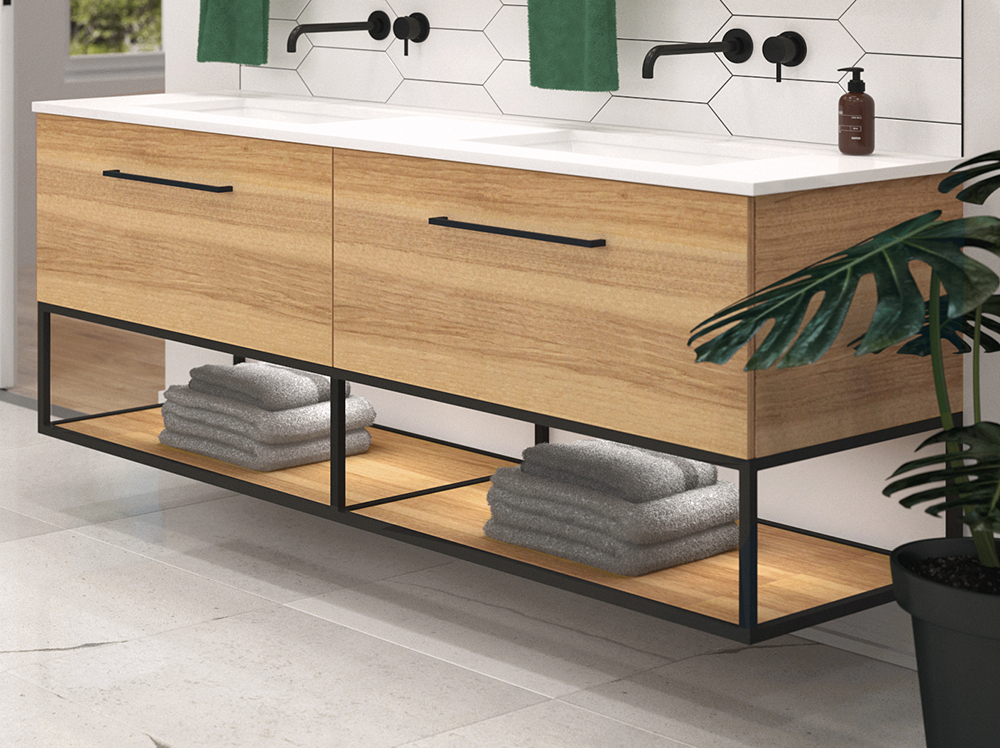 Fuzion Double Niche Horizontal WH 201 C HR RGB croppe vanite Seule