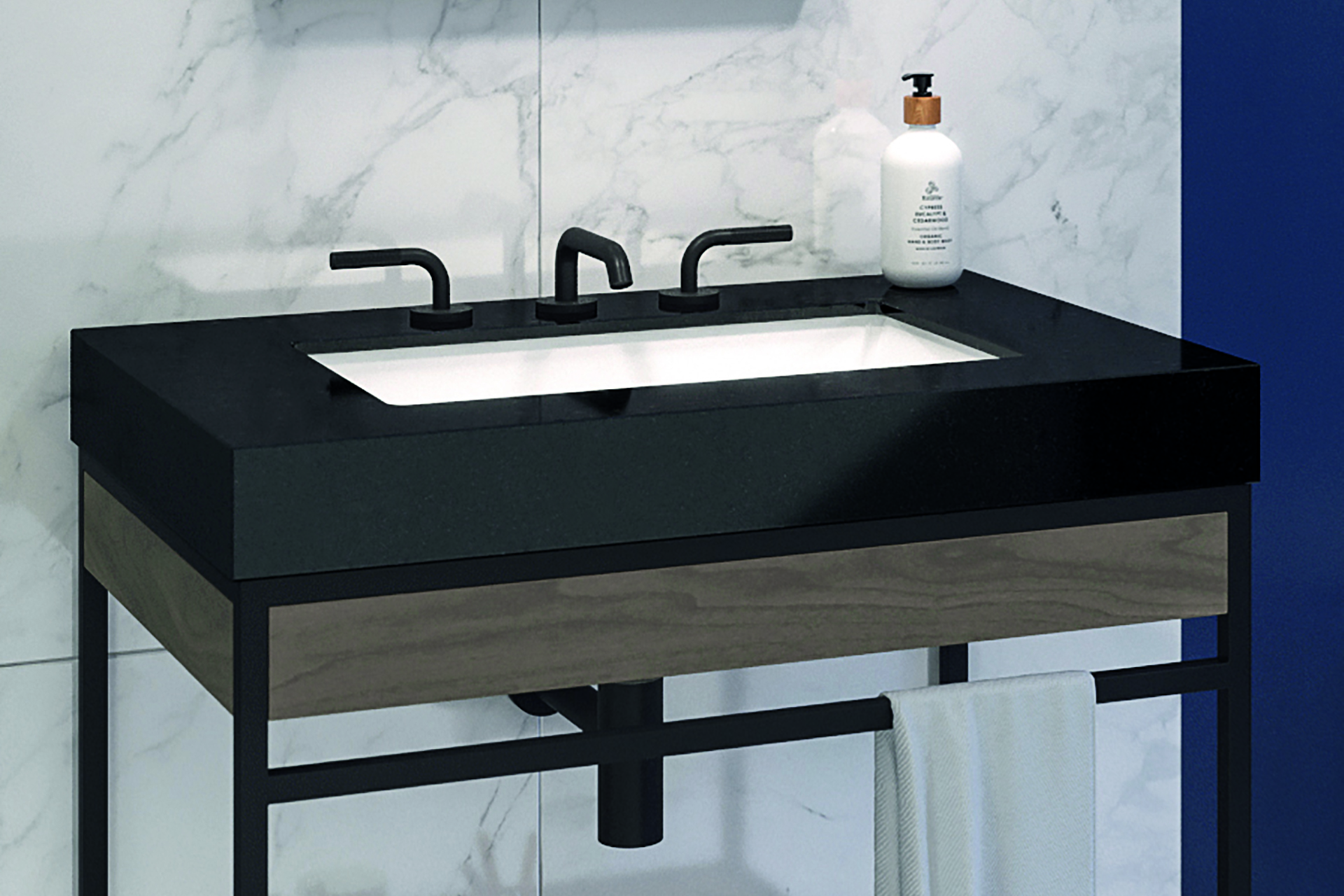 Comptoir quartz 35 salle Eau