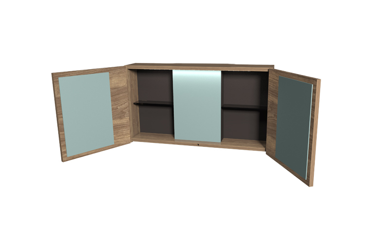 Cubik Axis plus coiffeuse AI4 M7720 ouvert