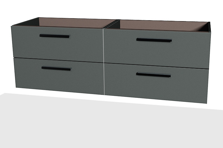Duo meuble 2lav DUD1 A500
