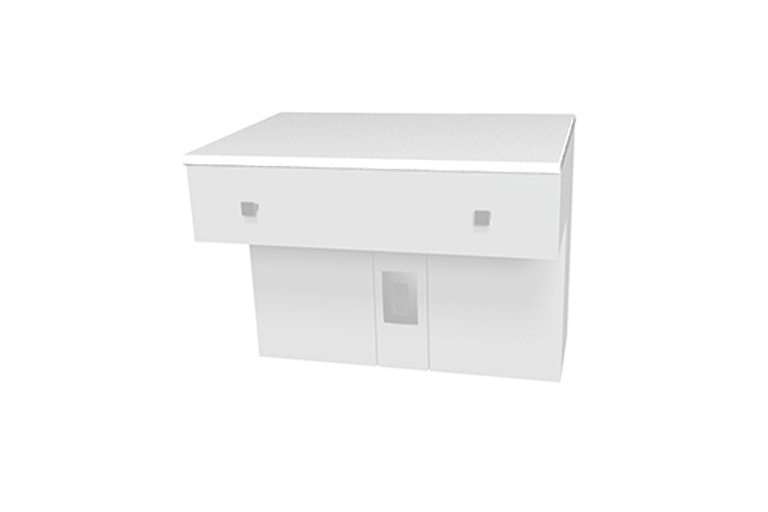 Essentia comptoir Unimar bas coiffeuse E0824110