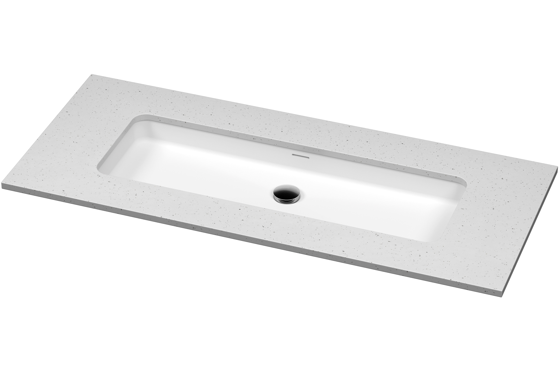Lavabo SC Pure Solid Obe 36 OSC36130 angle quartz