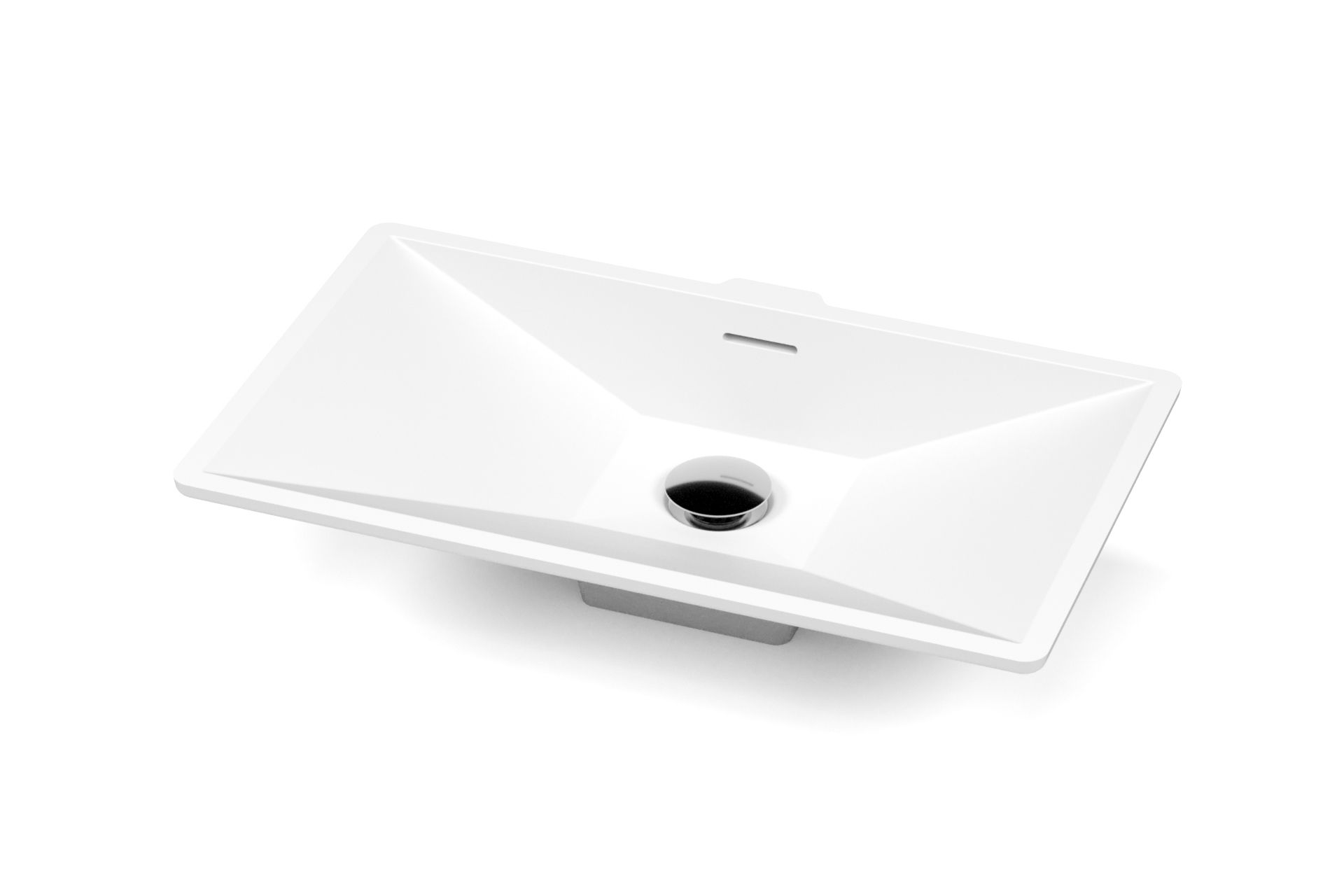 Lavabo SC Pure Solid Plaza 21 SP21131 A angle
