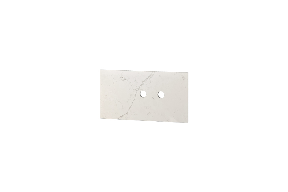 Mini 12 Mini 18 dosseret quartz simple avec Trous QB34 C013