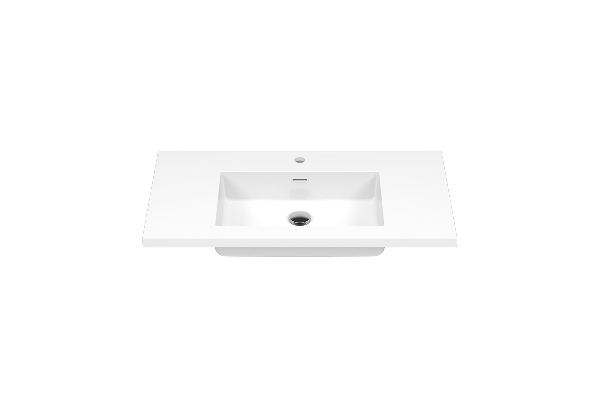Plan lavabo Pure Solid Edge 125po LEWP001 A 36 face
