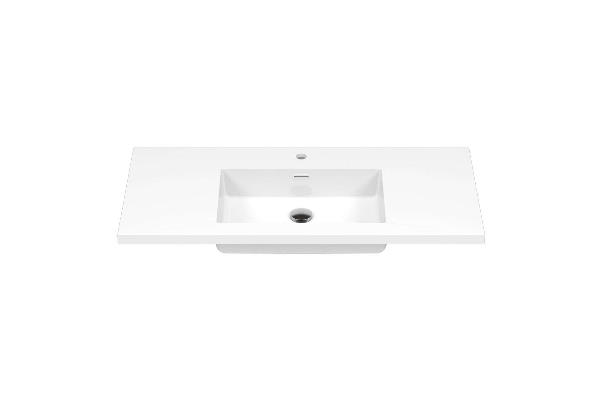 Plan lavabo Pure Solid Edge 125po LEWP001 A 42 face