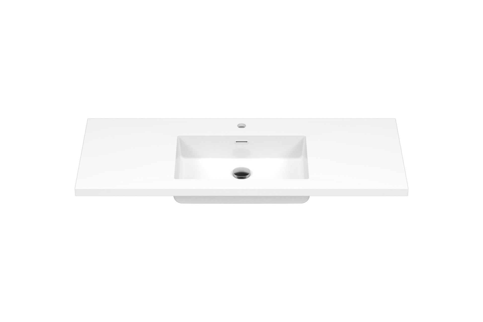Plan lavabo Pure Solid Edge 125po LEWP001 A 48 face