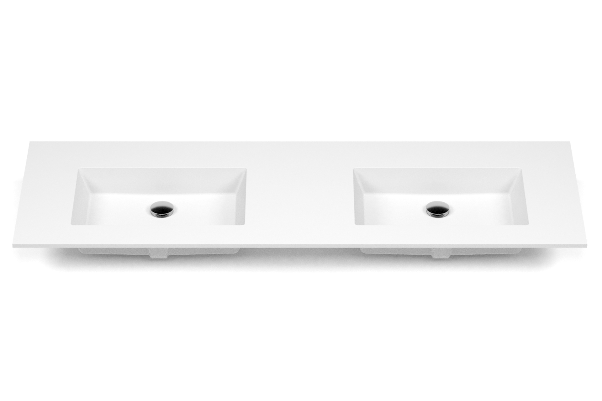 Plan lavabo Muse double PM00002 B