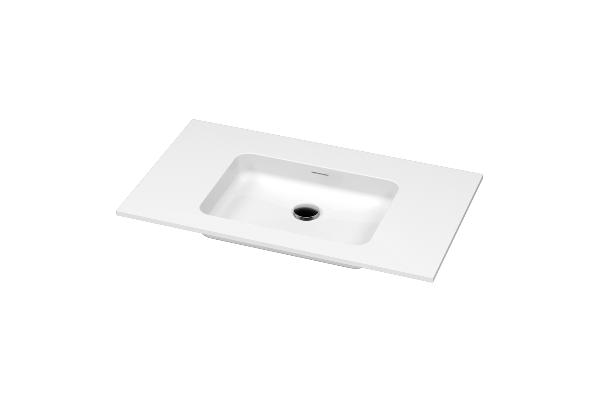 Plan lavabo Pure Solid Obe PO00001 C angle
