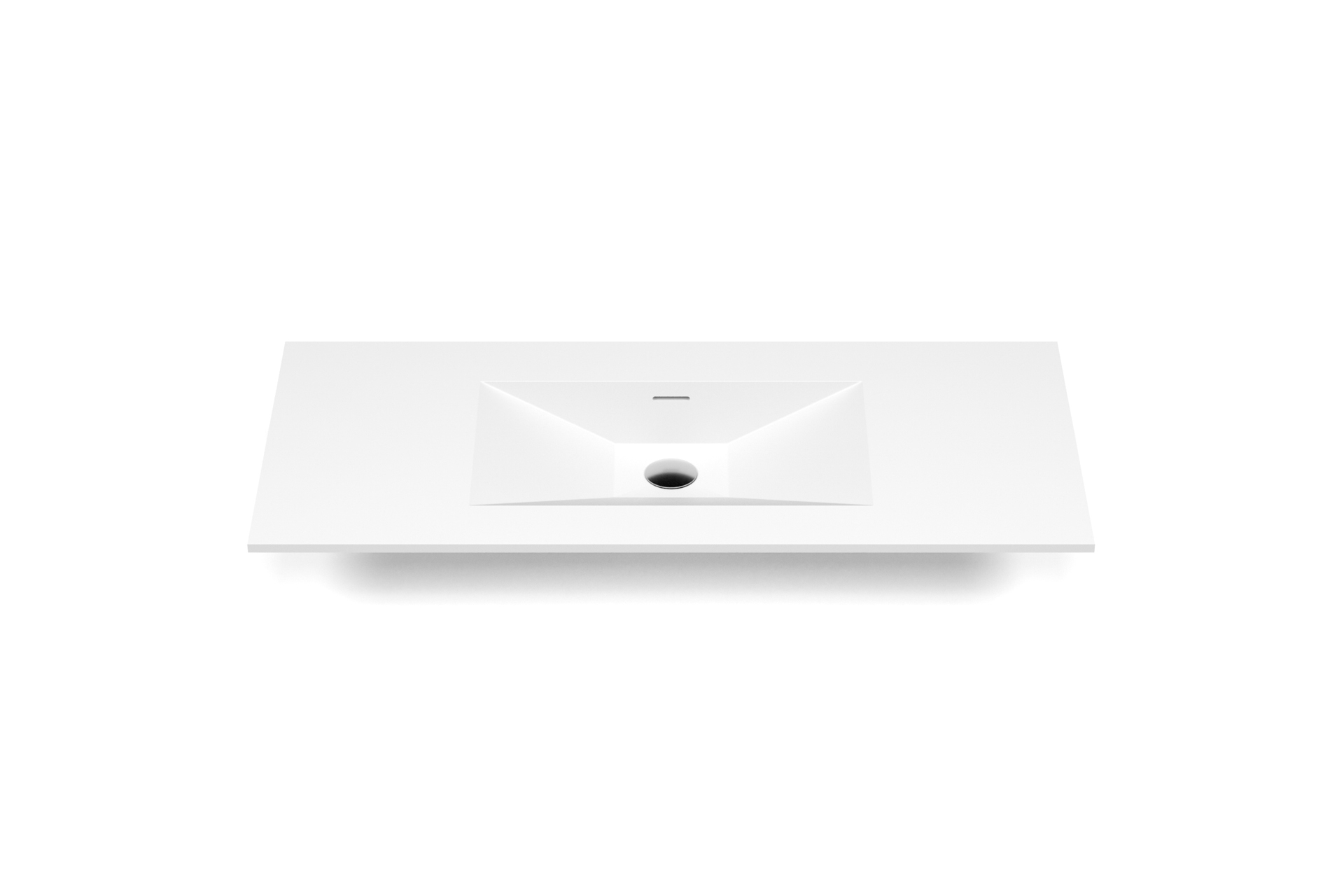 Plan lavabo Pure Solid Plaza 21 PP00001 A face