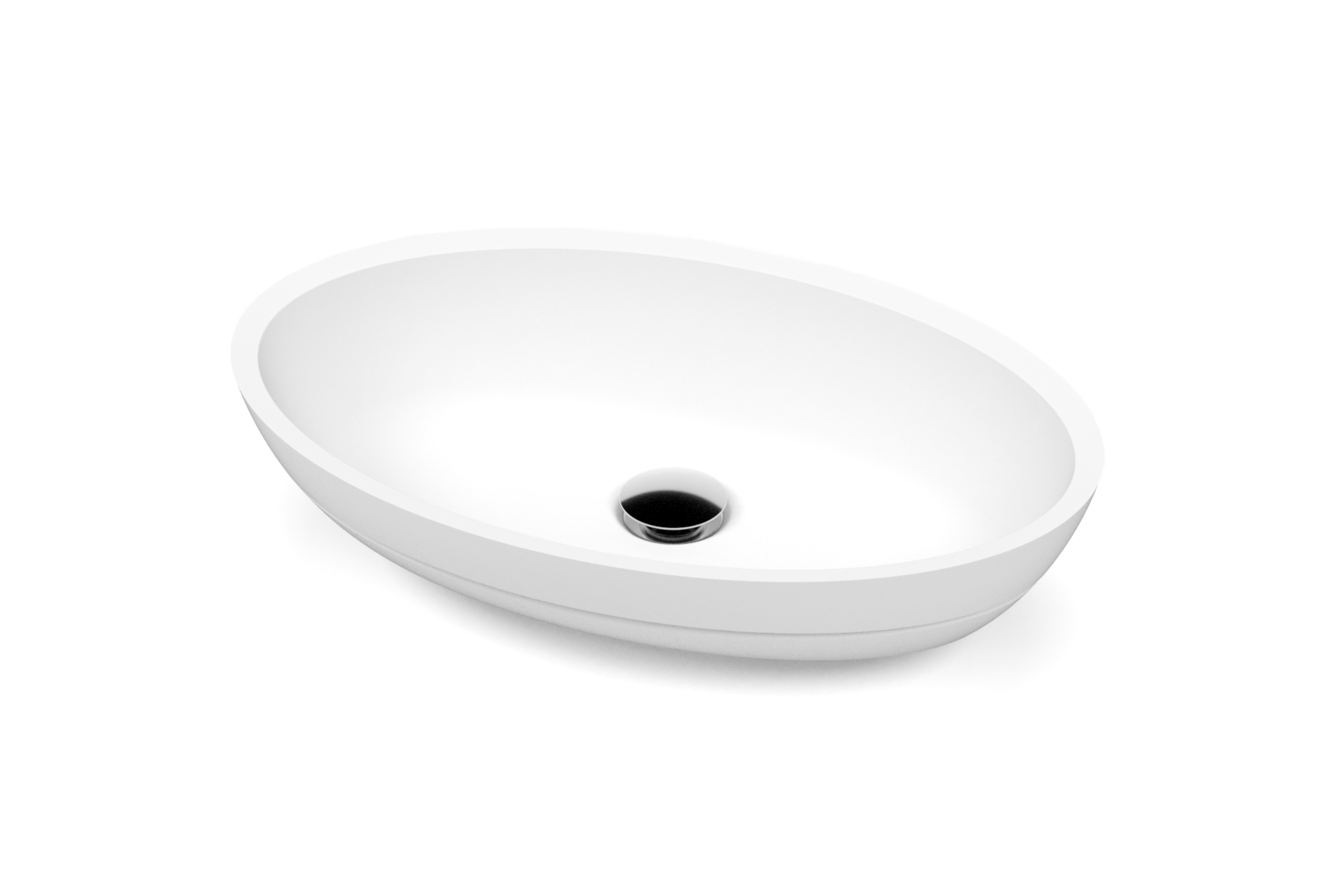 Vasque Pure Solid Sweet semi encastree XVSSE02 C angle