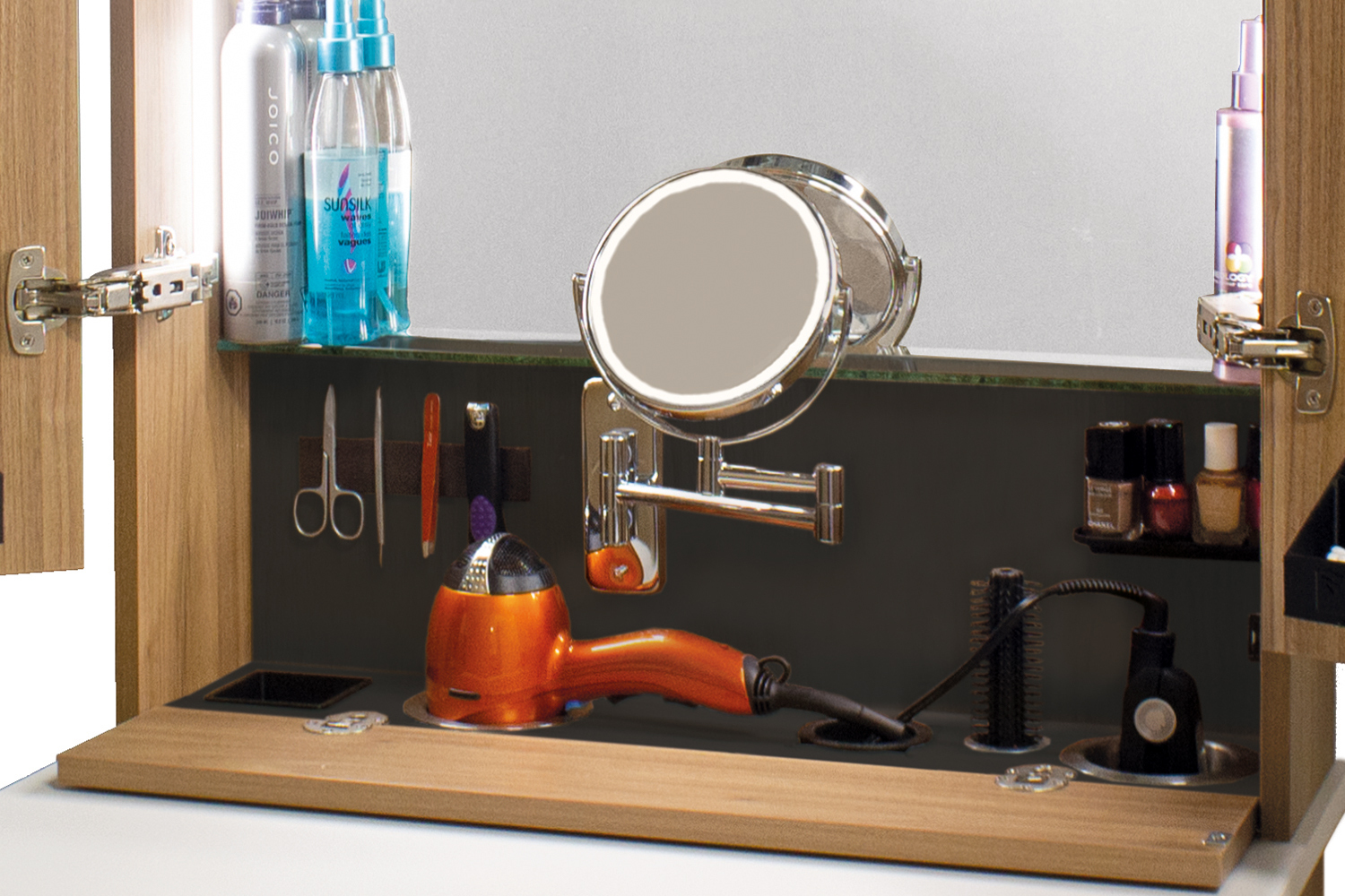 Vanico Essentia coiffeuse accessoires inclus 5