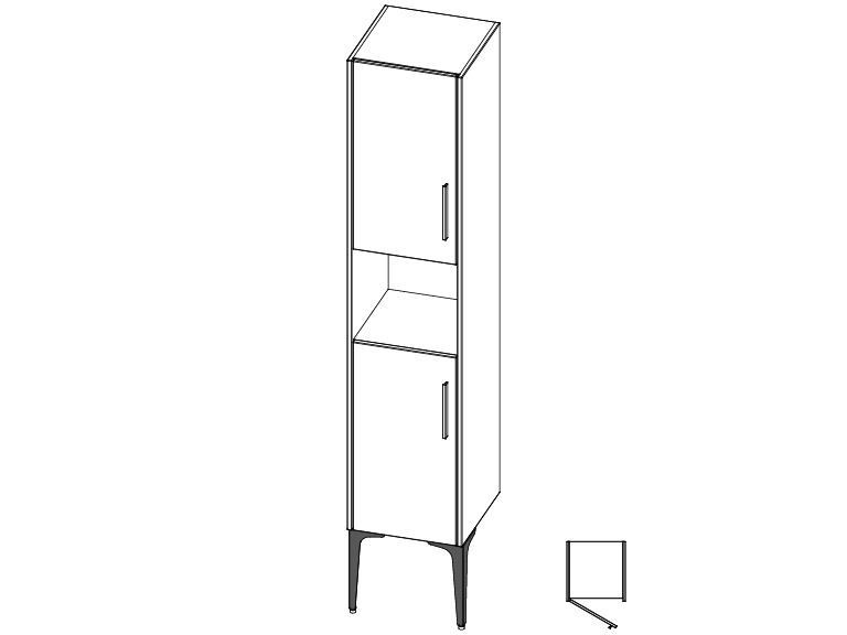Cubik Quadra plus QL90 E207 avec Top