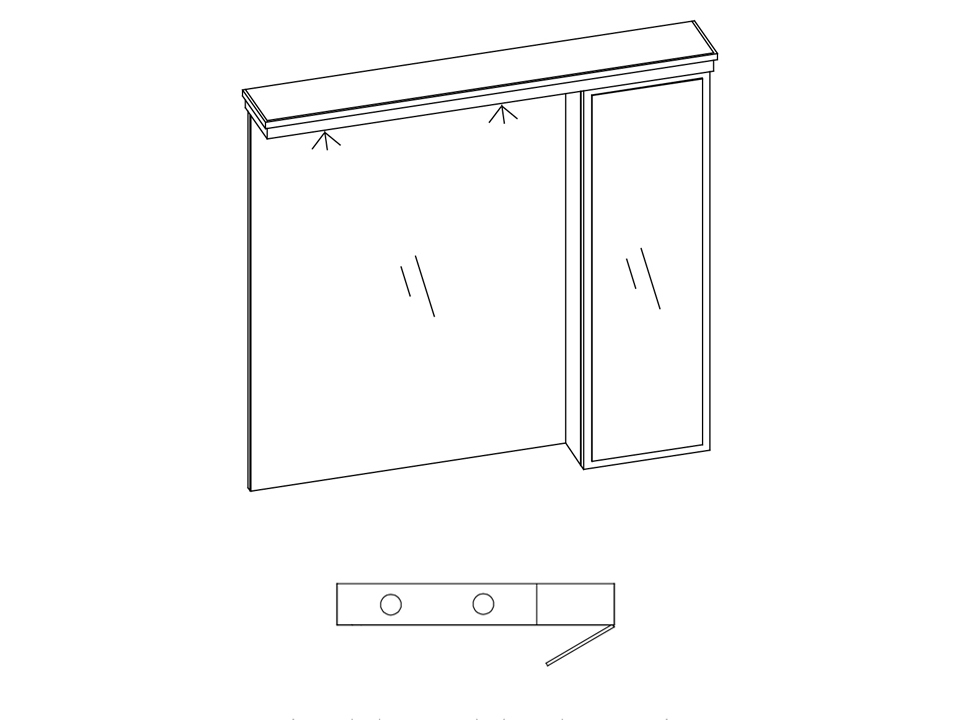Essentia Cont Frame EFAPA515 avec Top