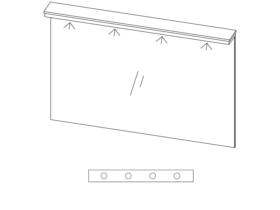 Essentia Cont Frame EFDM0400 avec Top