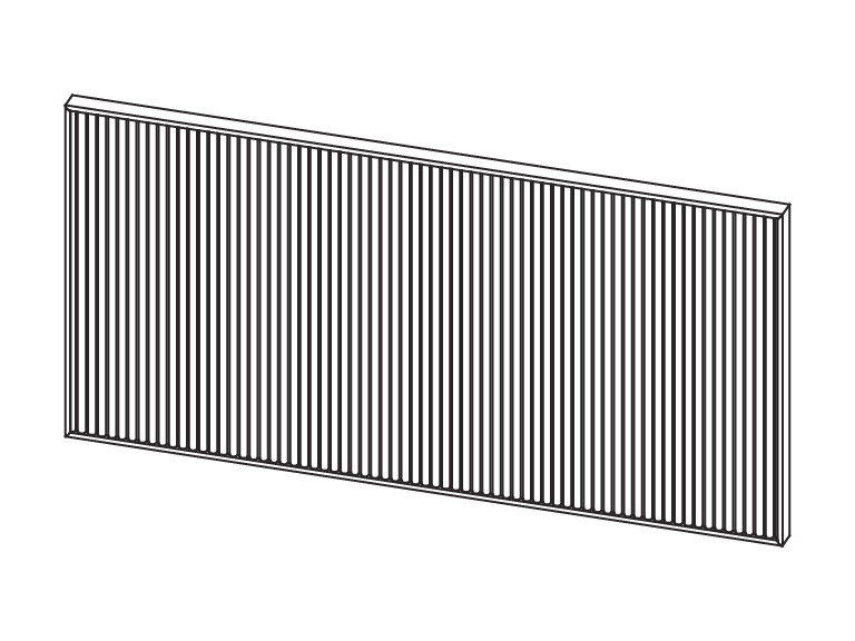 Facade texture embosse