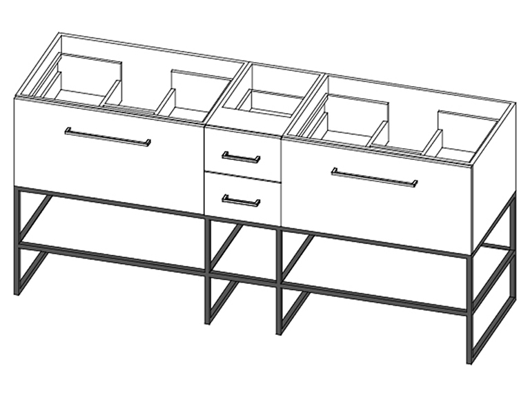 Fuzion Metal avec Pietement FP83 A560