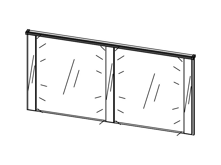 Plaza Metal miroir PM6 M2000