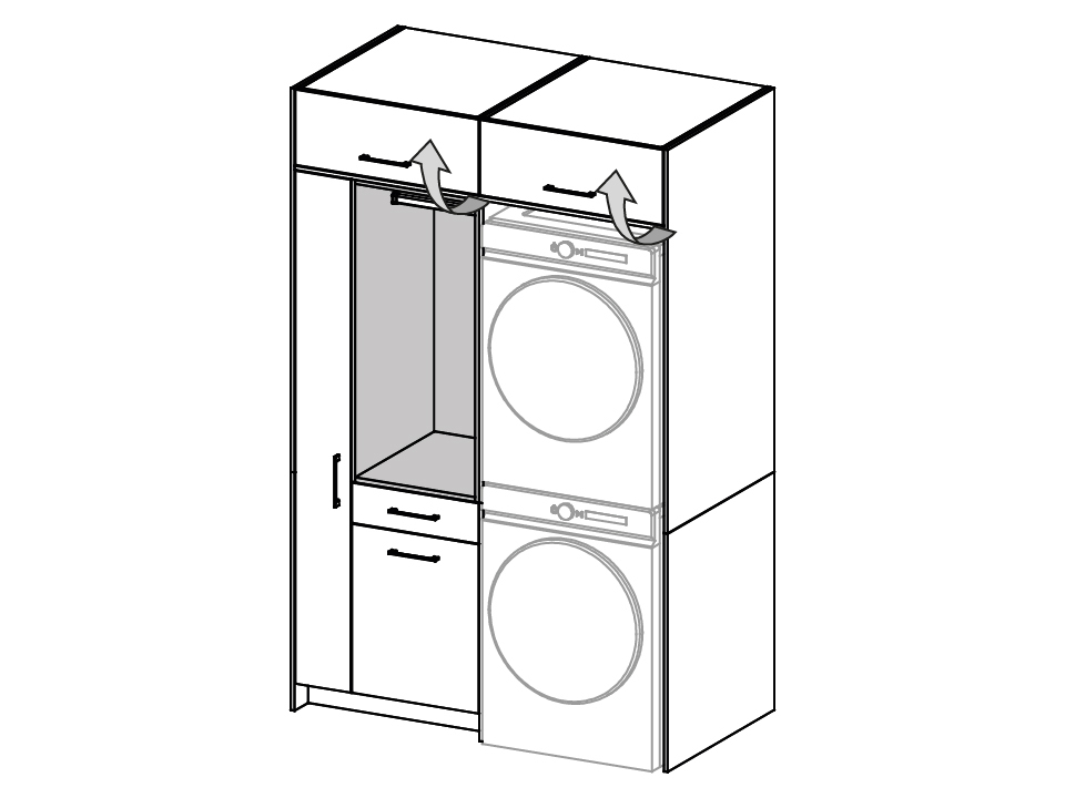 Sdl contemp cais tringle verti 60 g YCS4 T12 A