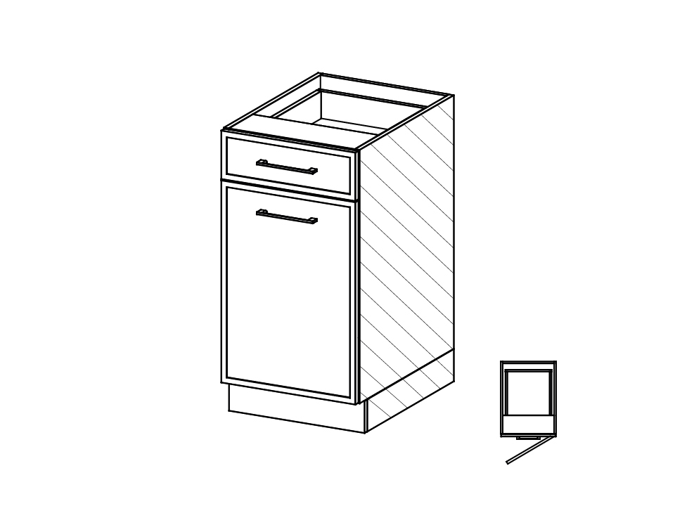 Sdl frame cais bas fra 1t 1p p23 l18 YFB0002 X