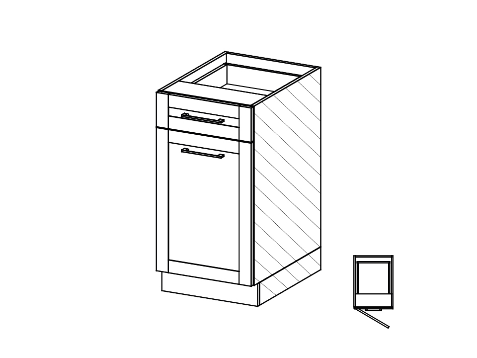 Sdl shaker cais bas 1t 1p p23 l18 YSB0001 X
