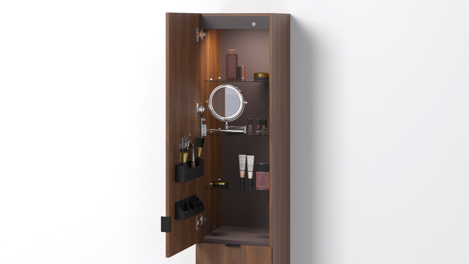 Skyline coiffeuse pour lingerie
